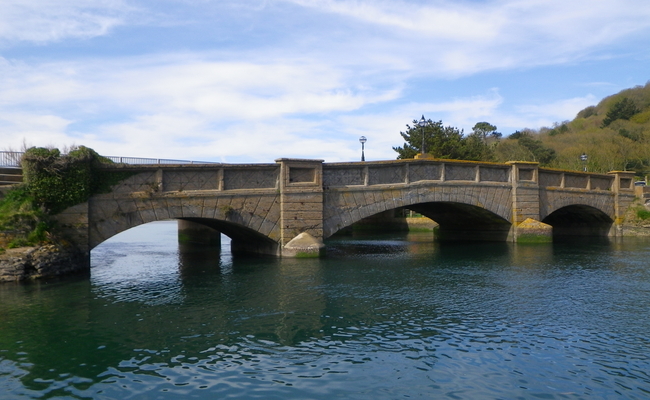 Axmouth old bridge